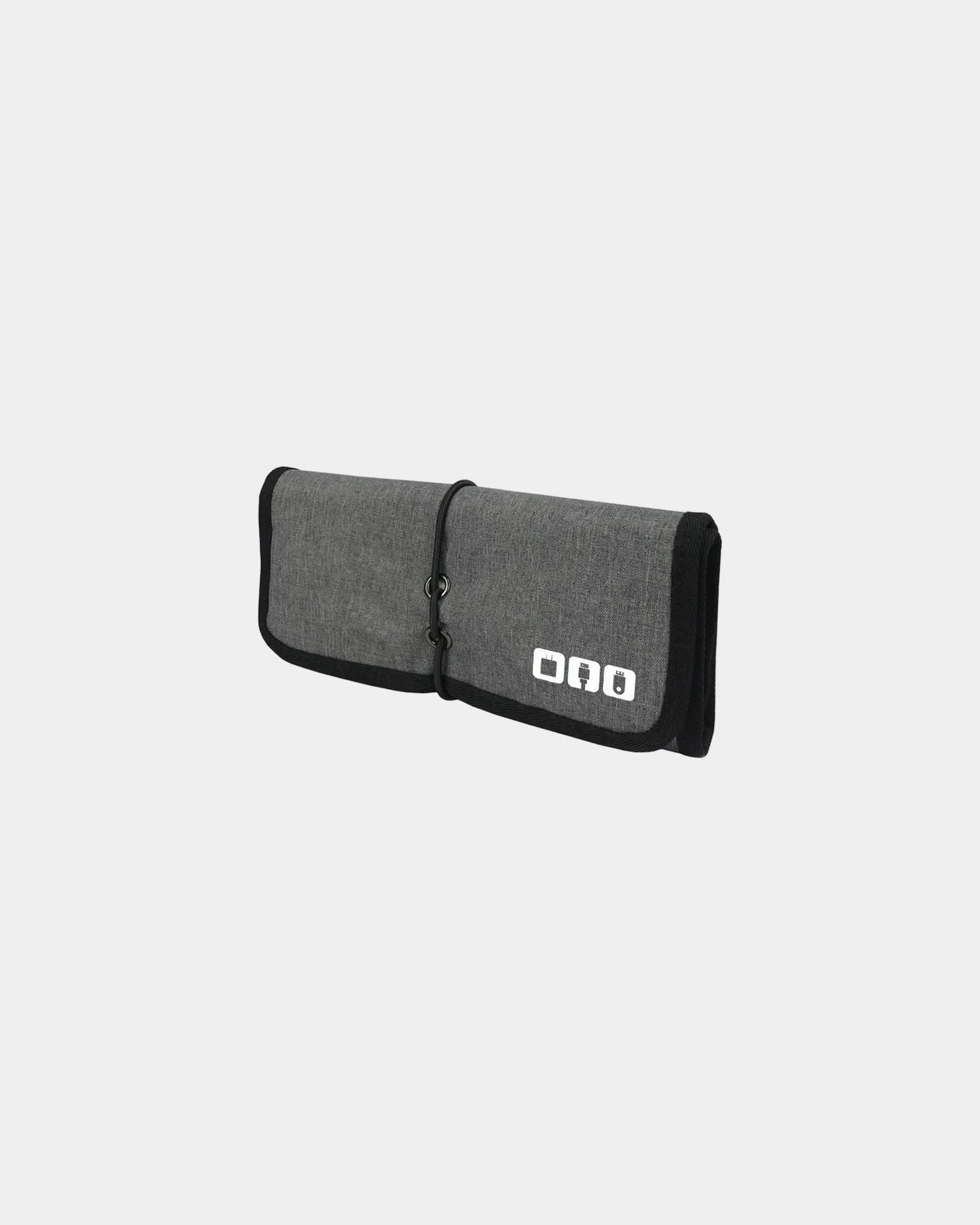 Custom nylon tech roll-up organizer for cables, gear - 1
